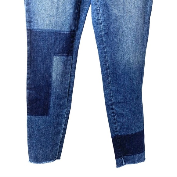 Universal Thread Patchwork Wash Hi Rise Tall Jeans - Picture 4 of 12